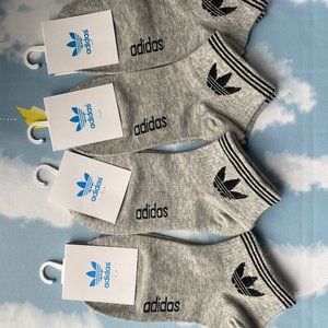Adidas gray socks
